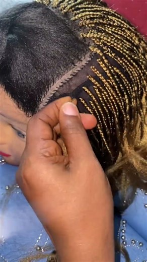 Feathers wig tutorial #youtubeshorts #braids #braidstyles