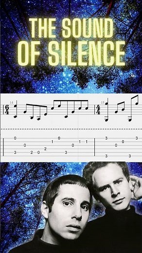 The Sound Of Silence Fingerstyle Tab Part 2 | Simon & Garfunkel's Classic on Guitar