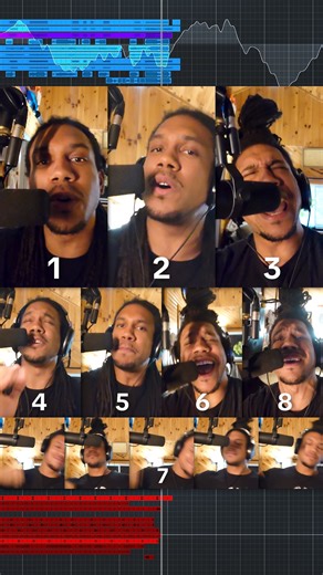 Stacking vocal layers Bobby McFerrin style... | Daniel Hanson