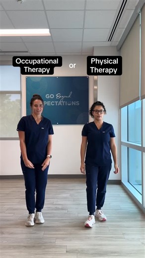 PT vs OT: what’s the difference? 🤔 #physicaltherapist #physicaltherapy #occupationaltherapy #occupationaltherapist | Brooks Rehabilitation