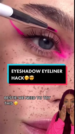 Eyeshadow Eyeliner Hack: Simple Tutorial for Colorful Makeup