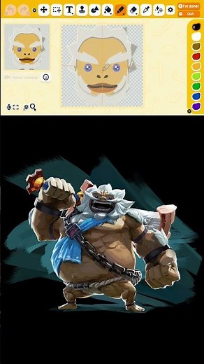 How to make Daruk from The Legend of Zelda: Breath of the Wild #daruk #thelegendofzelda