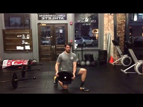 Half Kneeling Plate Chop