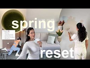 spring reset | home projects, cleaning & organizing, + prep for a new season