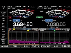 Icom IC7610 In Action