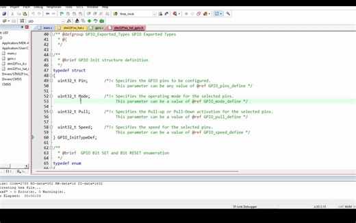 STM32 GPIO.c文件讲解