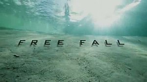 Guillaume Nery base jumping at Deans Blue Hole, filmed on breath hold by Julie Gautier