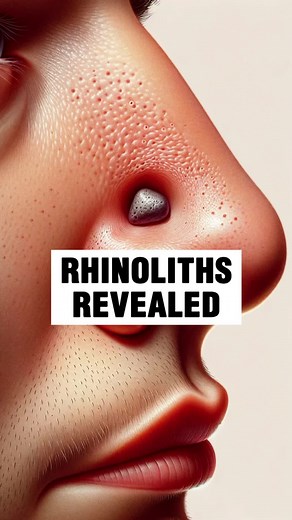 A rhinolith is a hard mass that forms inside the nasal cavity. … It’s typically made up of mineral salts and can develop around a nucleus of some kind, like a small particle or a fragment of a foreign object that has been lodged in the nose. … Rhinoliths can lead to nasal blockages, infections, and sometimes a foul smell. … They are usually removed surgically. … #RhinoplastyJourney #NoseReshaping #BeautyEnhancement #NasalSurgery #CosmeticTransformation #Brownsanatomy