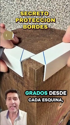Cómo UNIR 3 PERFILES en una sola esquina (Técnica Pro de 45°) 📐🪚.