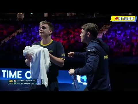 2026.4.4乒乓球🏓澳门世界杯丨松岛辉空🆚特鲁斯·莫雷加德丨比赛视频丨男子1/4决赛丨#tabletennis #pingpong #乒乓球 #卓球 