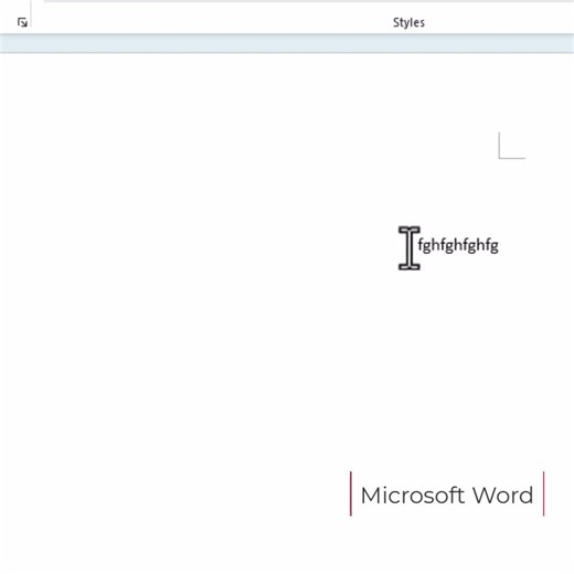 Microsoft Word Quickly Adding Text in Different Alignment