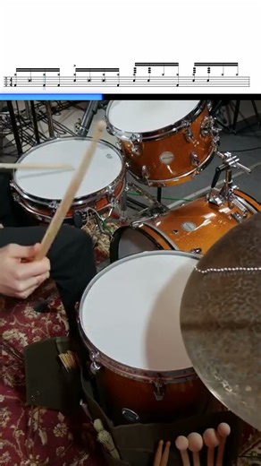 Ride Funk Groove #funkdrumming #drummer #drumnotation #drumming #drums