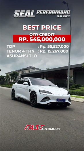 BYD SEAL PERFORMANCE 3.8 AWD AT 2024