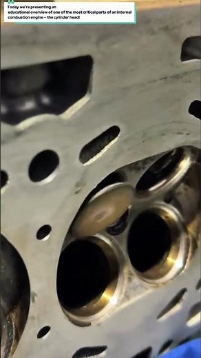 Engine Cylinder Head - Educational Guide to Internal Combustion Engine Components"