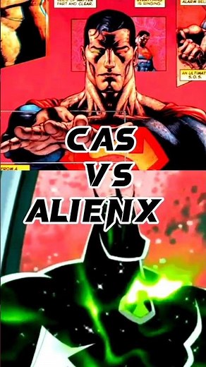Cas vs alienx/Cosmic armour Superman vs Alien x /cas vsBeyonder/cas vs Lucifer #benten #alienx #cas