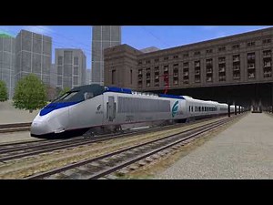 Microsoft Train Simulator | Northeast Corridor | Introductory Train Ride