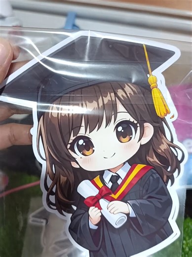 Creative Chibi Bouquet Toppers for Graduation