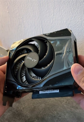 PNY RTX 5060 8GB Single Fan Unboxing & First-Time Setup