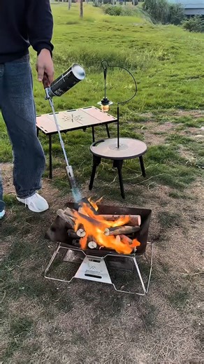 193K views · 705 reactions |  Ready, Set, Ignite! ⛺️ Fast sparks, no fuss — reliable ignition for campfires, stoves, and survival kits. Light up your adventure in one click. #CampingGear #FireStarter #OutdoorEssentials #CampLife #AdventureReady | Make moerduo happy home | Facebook