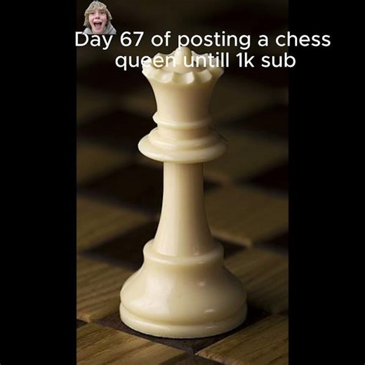 Day 67 of posting a chess queen untill 1k sub #chessqueen #day67
