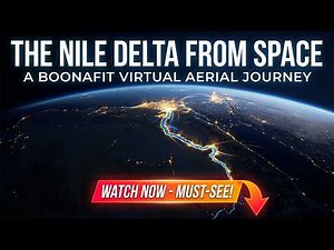 Egypt's Nile Delta Revealed: The Most Stunning Aerial View Ever Captured