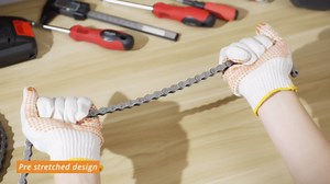 Tandefio #41 10 ft Roller Chain for Gate Openers Carbon Steel Operator Chain with 2 Connecting Links for Extension Replacement Electric Automatic Sliding Gate Opener Garage Hanger Door Karts Bike