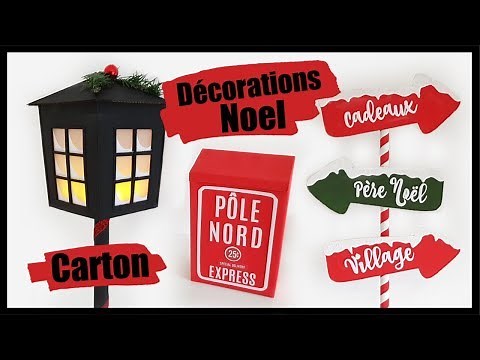 CHRISTMAS DECORATIONS WITH CARDBOARD EASY IDEAS