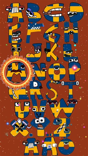 Swedish alphabet lore song #alphabetlore #alphabetsong #shorts