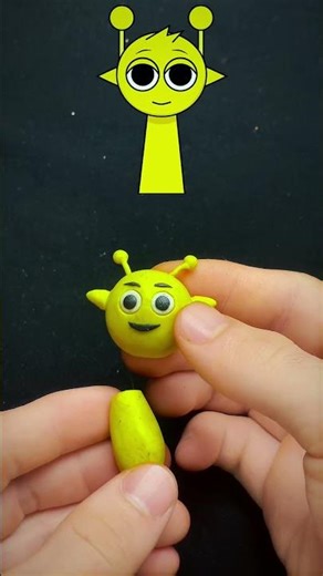 I Made Sprunki from Clay 😎#clay #sprunki #shorts