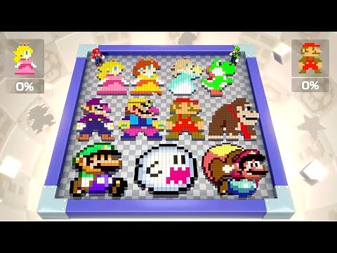 Super Mario Party - All Minigame Puzzles (2-Player)