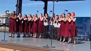 It’s showtime for Goshen choir here is Disney. What a performance! So proud! | Goshen Local Schools