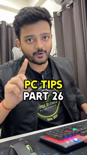 2.3M views · 10K reactions | Try These PC Tips (Part 26) ✅ . . . . . #reels #reelsinstagram #instagood #facts #trendingreels #tricks #tips #computertricks #hacks #tech #techindia #technology #dailyhacks #bestwebsites #techtools #rajatraiofficial #shraj04fam #pchacks #websitehacks #trickblower | Trick Blower | Facebook