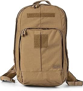 5.11 Tactical TAC Essential Backpack, 25 Liters, 1050D Nylon, Style 56643, Kangaroo