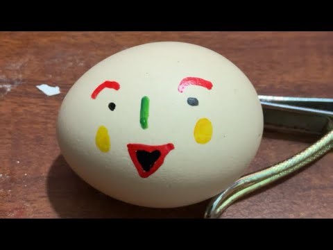 Raw egg peeling challenge : ASMR Live #141