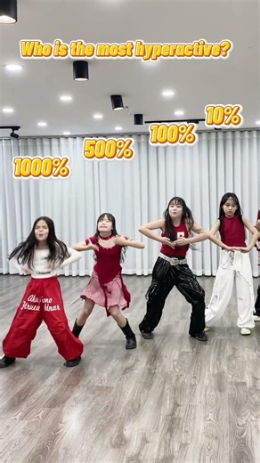 Who is the most hyperactive? How about you? Dance trend