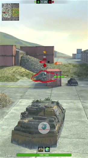 SDP wz 66 Grom vs IS-3 #wotblitz #worldoftanksblitz #wotb #tanks