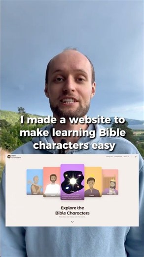 I Made a Website to Help You Learn Bible Characters