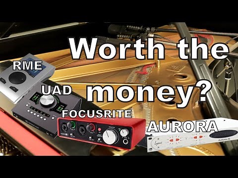 Audio Interfaces STEREO Test: UAD Apollo VS RME Babyface VS Focusrite VS Lynx Aurora [NO TALKING]