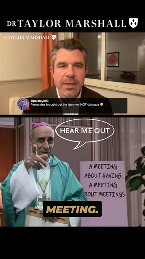 "Vatican Unfair Treatment of Traditional Catholics Exposed" Dr Taylor Marshall Podcast | Dr. Taylor Marshall