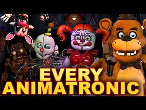 Every FNAF Animatronic Explained! | Five Nights At Freddy's Lore