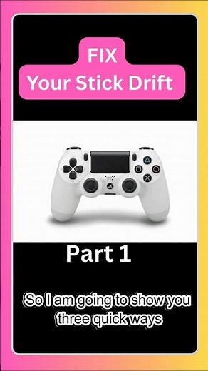 How to FIX Stick Drift on DualShock 4 Controller ( No Tools Required )