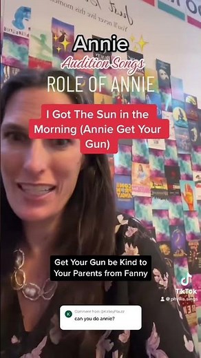 Annie audition songs (role of Annie) #auditions #musicals #annie