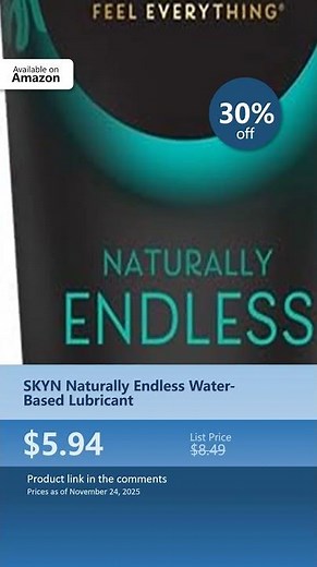 SKYN Naturally Endless Water-Based Lubricant