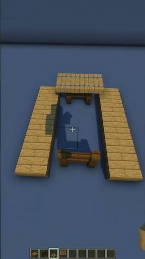 Quick & Easy Minecraft Decoration Idea | Survival Build Tips #shorts