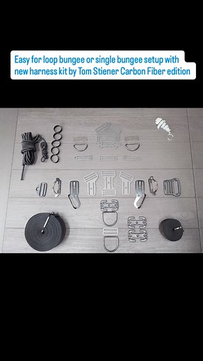 125 reactions · 5 comments | Easy for loop bungee or single bungee setup with new harness kit by Tom Stiener Carbon Fiber edition. | Yuhsin System INC. | Facebook
