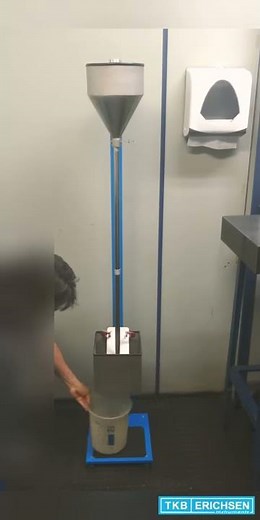Aparelho para ensaio de abrasão por areia - TKB Erichsen