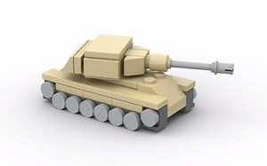 迷你坦克4乐高迷你坦克虚拟拼装视频教程第四弹