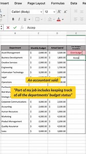 8.3K views · 48 reactions | How to Use the IF Function in #Excel | Data Driven Insights | Facebook