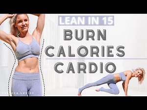 BURN Calories CARDIO with this 15 Minute AT HOME Workout | Rebecca Louise