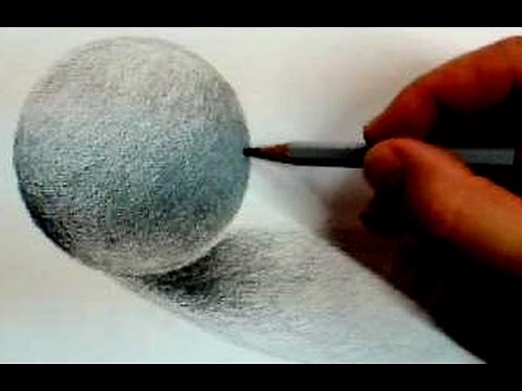CÓMO DIBUJAR CÍRCULO y ESFERA Con SOMBREADO RÁPIDO y VOLUMEN 3D